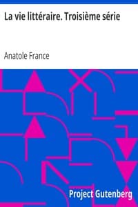 La vie littéraire. Troisième série book cover