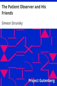 The Patient Observer and His Friends book cover