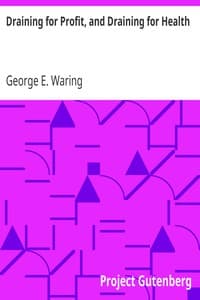 Draining for Profit, and Draining for Health book cover