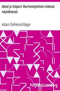 Aksel ja Valpuri: Murhenäytelmä viidessä näytöksessä book cover