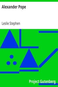 Alexander Pope book cover