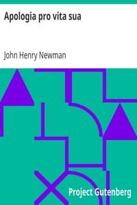 Apologia pro vita sua book cover