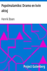 Popolmalamiko: Dramo en kvin aktoj book cover