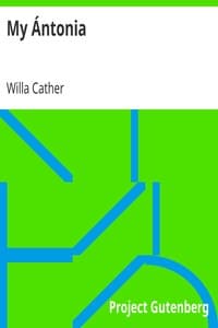 My Ántonia book cover