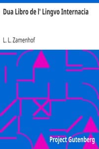 Dua Libro de l' Lingvo Internacia book cover