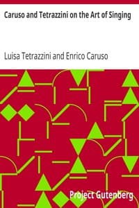 Caruso and Tetrazzini on the Art of Singing book cover