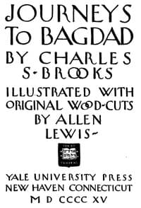 Journeys to Bagdad book cover
