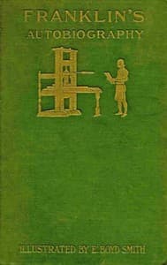 Autobiography of Benjamin Franklin book cover