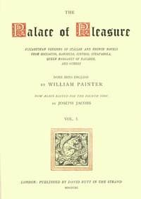 The Palace of Pleasure, Volume 1