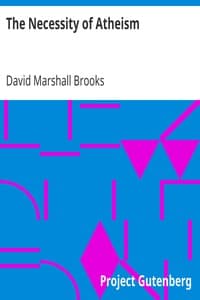 The Necessity of Atheism book cover