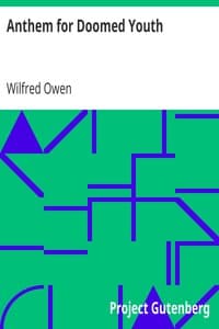 Anthem for Doomed Youth book cover