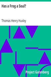 Has a Frog a Soul? book cover