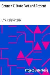 German Culture Past and Present book cover