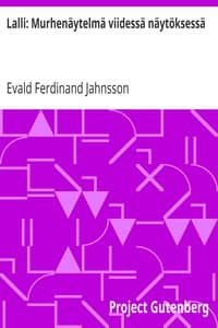 Lalli: Murhenäytelmä viidessä näytöksessä book cover