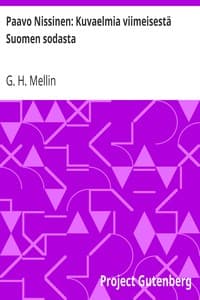 Paavo Nissinen: Kuvaelmia viimeisestä Suomen sodasta book cover