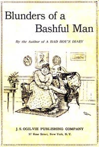 The Blunders of a Bashful Man book cover