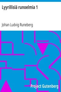 Lyyrillisiä runoelmia 1