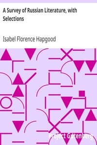 A Survey of Russian Literature, with Selections