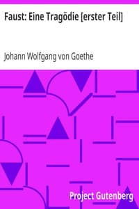 Faust: Eine Tragödie [erster Teil] book cover