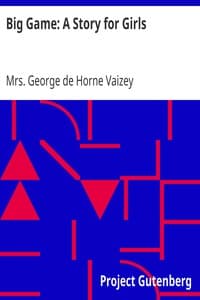 Big Game: A Story for Girls book cover