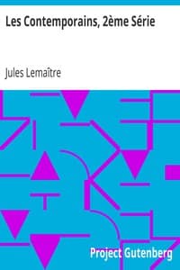 Les Contemporains, 2ème Série
Etudes et Portraits Littéraires