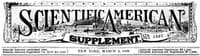 Scientific American Supplement, No. 1157, March 5, 1898 book cover