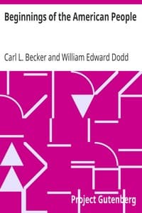 Beginnings of the American People book cover