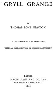 Gryll Grange book cover