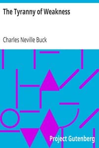 The Tyranny of Weakness book cover