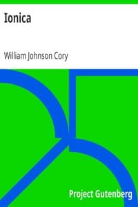 Ionica book cover
