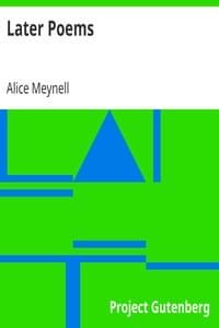 Later Poems book cover