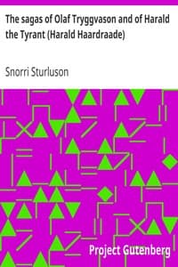The sagas of Olaf Tryggvason and of Harald the Tyrant (Harald Haardraade) book cover
