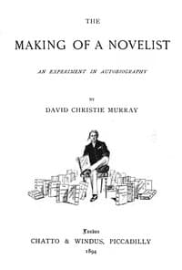 The Making Of A Novelist
An Experiment In Autobiography