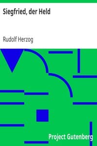 Siegfried, der Held book cover