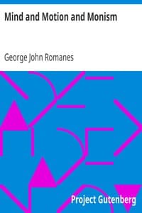 Mind and Motion and Monism book cover