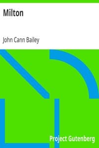 Milton book cover