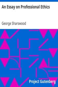 An Essay on Professional Ethics
Second Edition