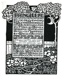 Fringilla: Some Tales In Verse