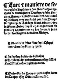 L'art et maniere de semer