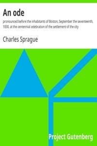 An ode book cover