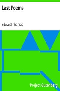 Last Poems book cover