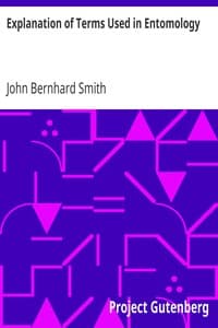 Explanation of Terms Used in Entomology book cover