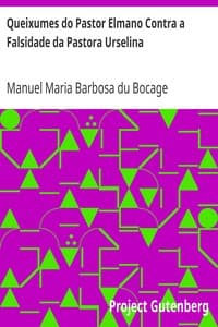 Queixumes do Pastor Elmano Contra a Falsidade da Pastora Urselina
Egloga book cover