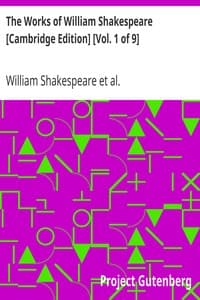 The Works of William Shakespeare [Cambridge Edition] [Vol. 1 of 9]
Introduction and Publisher's Advertising