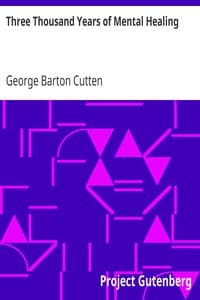 Three Thousand Years of Mental Healing book cover