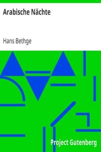 Arabische Nächte book cover