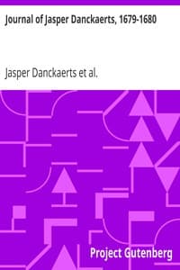 Journal of Jasper Danckaerts, 1679-1680