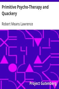 Primitive Psycho-Therapy and Quackery