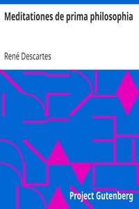 Meditationes de prima philosophia