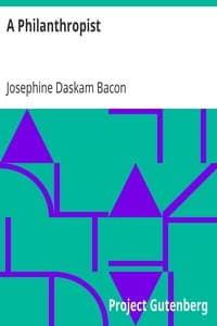 A Philanthropist book cover